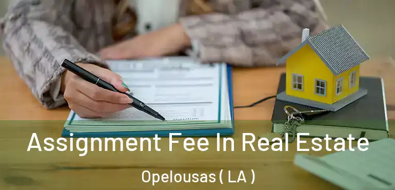  Assignment Fee In Real Estate Opelousas ( LA )