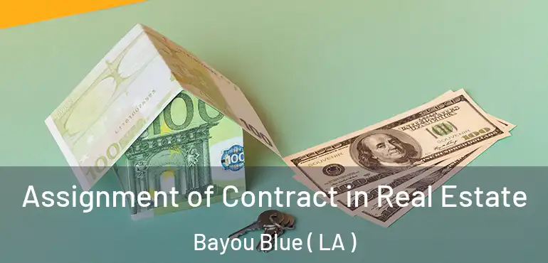 Assignment of Contract in Real Estate Bayou Blue ( LA )