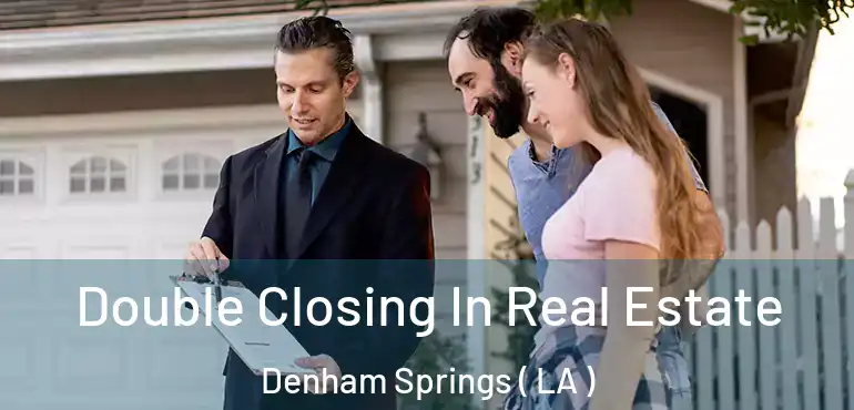  Double Closing In Real Estate Denham Springs ( LA )