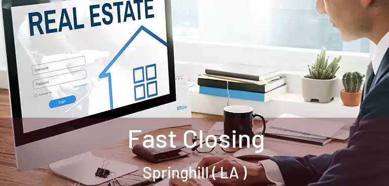  Fast Closing Springhill ( LA )