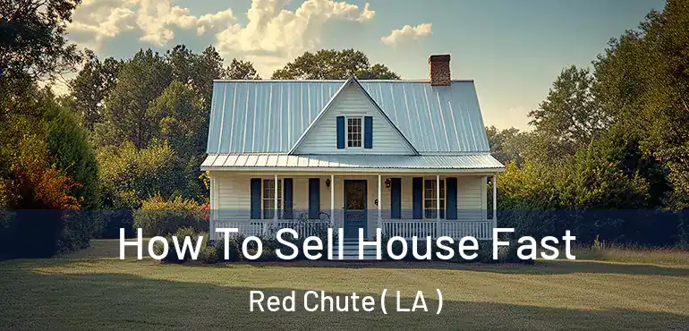  How To Sell House Fast Red Chute ( LA )