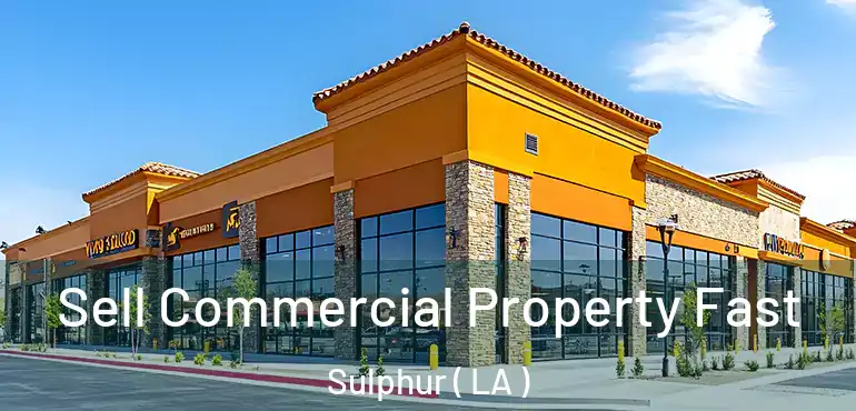  Sell Commercial Property Fast Sulphur ( LA )