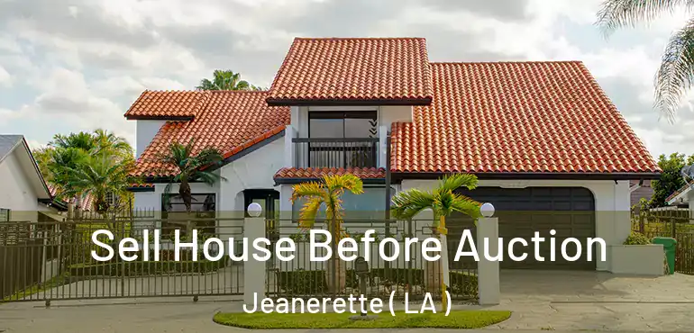  Sell House Before Auction Jeanerette ( LA )