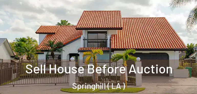  Sell House Before Auction Springhill ( LA )