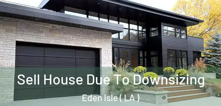  Sell House Due To Downsizing Eden Isle ( LA )