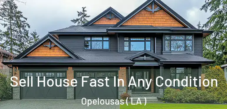  Sell House Fast In Any Condition Opelousas ( LA )