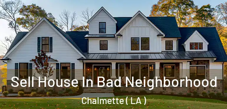  Sell House In Bad Neighborhood Chalmette ( LA )