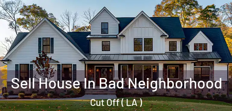  Sell House In Bad Neighborhood Cut Off ( LA )