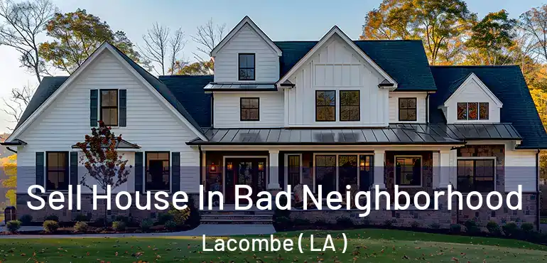  Sell House In Bad Neighborhood Lacombe ( LA )