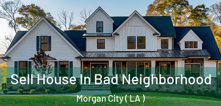  Sell House In Bad Neighborhood Morgan City ( LA )
