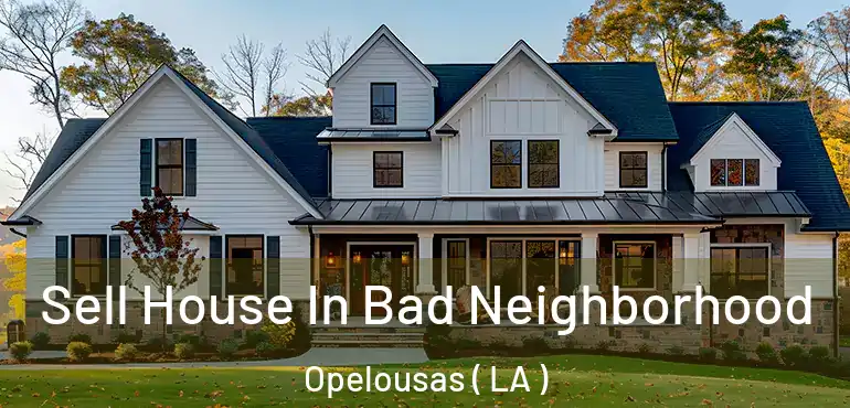  Sell House In Bad Neighborhood Opelousas ( LA )
