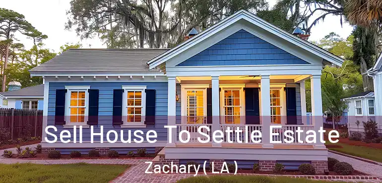  Sell House To Settle Estate Zachary ( LA )