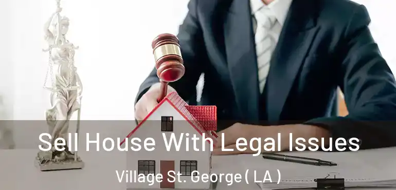  Sell House With Legal Issues Village St. George ( LA )