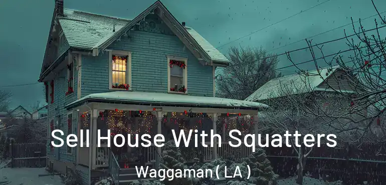  Sell House With Squatters Waggaman ( LA )