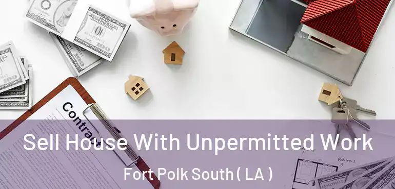  Sell House With Unpermitted Work Fort Polk South ( LA )