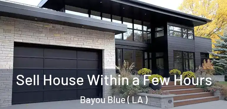  Sell House Within a Few Hours Bayou Blue ( LA )