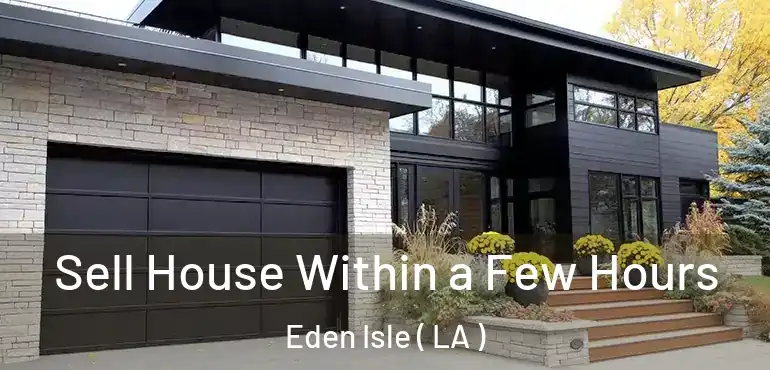  Sell House Within a Few Hours Eden Isle ( LA )