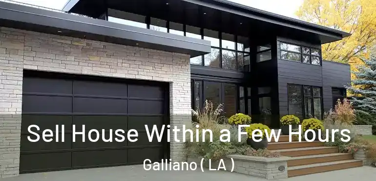  Sell House Within a Few Hours Galliano ( LA )