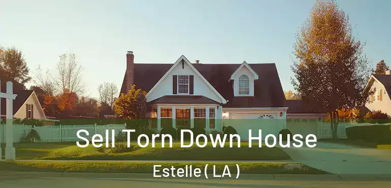  Sell Torn Down House Estelle ( LA )