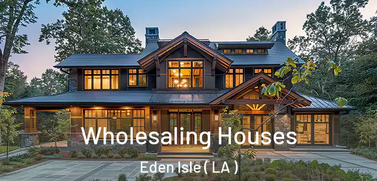  Wholesaling Houses Eden Isle ( LA )
