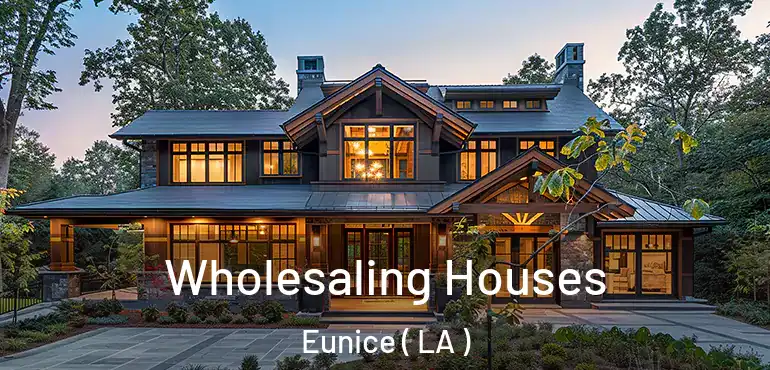  Wholesaling Houses Eunice ( LA )