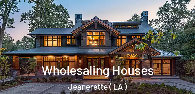  Wholesaling Houses Jeanerette ( LA )