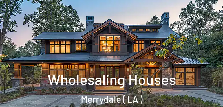  Wholesaling Houses Merrydale ( LA )