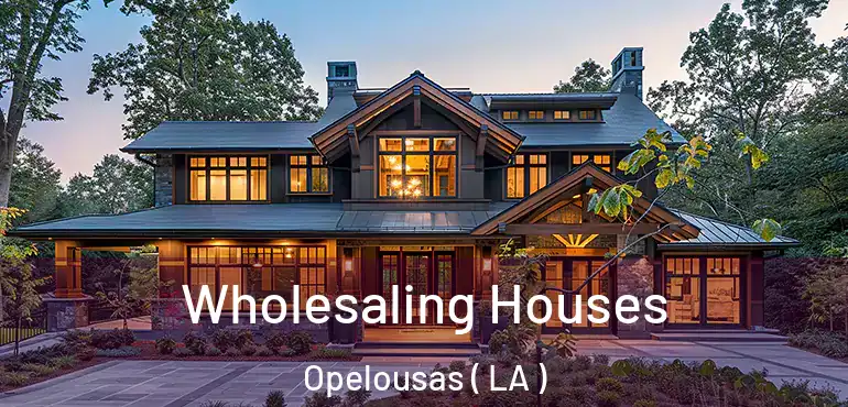  Wholesaling Houses Opelousas ( LA )