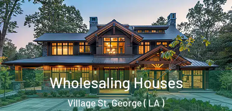  Wholesaling Houses Village St. George ( LA )